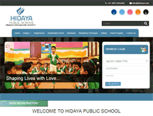 Tablet Screenshot of hidaya.in